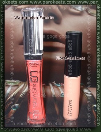 L'oreal Watermelon Maniac, MAC Florabundance
