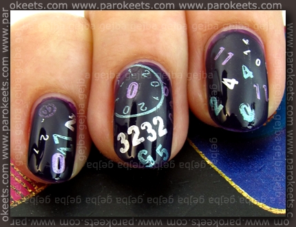 Essence: Purple Cherry + China Glaze: Sci Fi, Harmony, Adore Essence: Purple Cherry + China Glaze: Sci Fi, Harmony, Adore konadicure