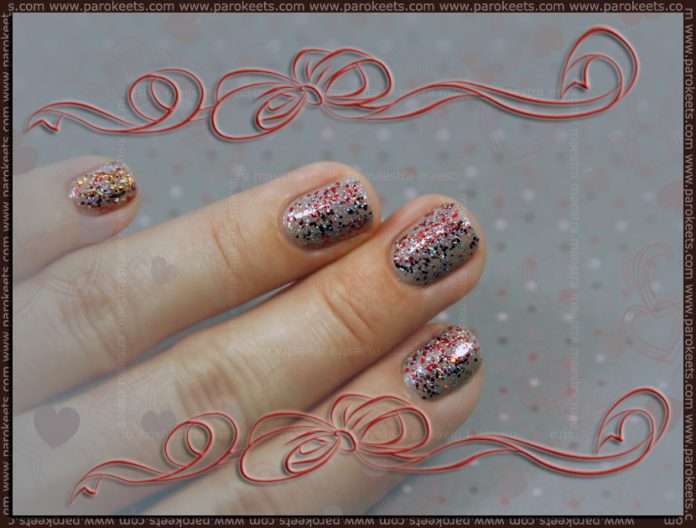 Maestra's B-day manicure