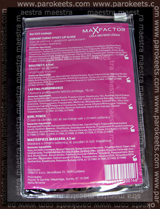 Max Factor: Mini make up kit