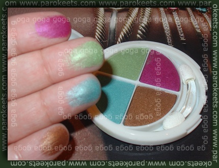 Flormar Quartet Eyeshadow 405 swatch