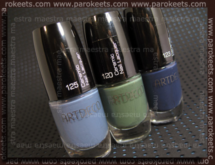 ArtDeco - Ceramic Nail Lacquer: 120, 123, 125