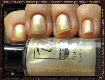 BL Beauty Line Deluxe - No.3 Swatch: BL Beauty Line Deluxe - No.3