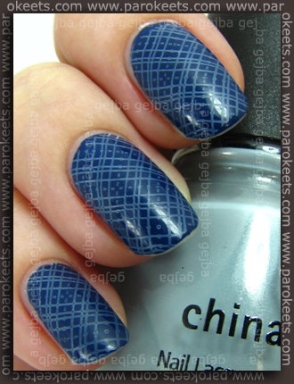 China Glaze (Anchors Away): Sea Spray + First Mate + Essence IP konadicure