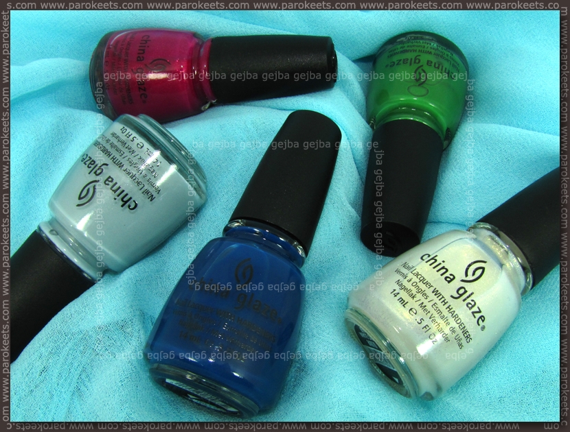China Glaze Anchors Away collection