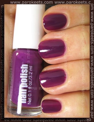 H&M - Spring Nails 2011: Dark Purple H&M - Spring Nails 2011: Dark Purple