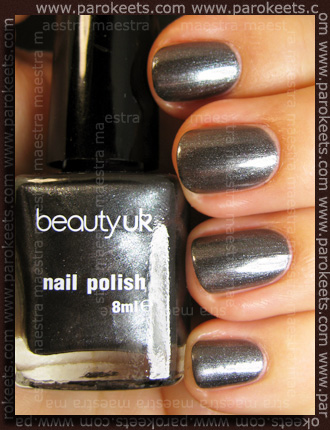 Beauty UK: Midnight Minx charcoal Swatch: Beauty UK: Midnight Minx charcoal