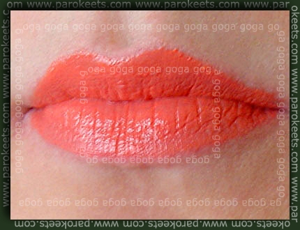 Catrice Ultimate Colour lipstick: Princess Peach (050) swatch by Parokeets