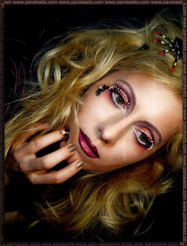 Inspirational make up: Illamasqua - Toxic Nature by Maestra