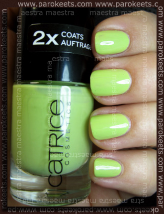 Swatch: Catrice - Easy Peasy, Lemon Squeezy!