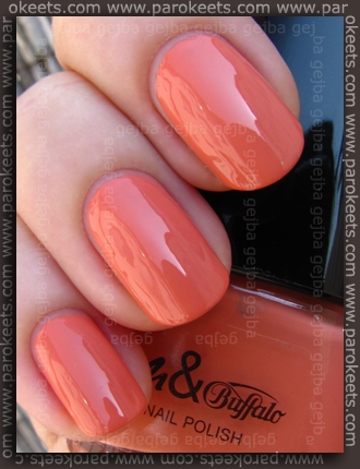 Manhattan And Buffalo Collection nail polish - 35L swatch by Parokeets