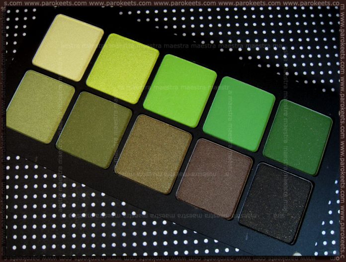 USA 2011 Haul: Inglot Freedom System square palette