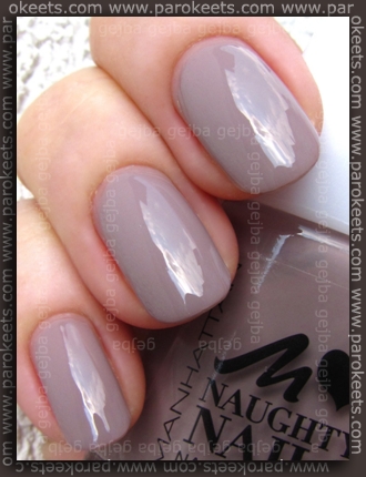 Manhattan Naughty Nails LE 61V Manhattan Naughty Nails LE 61V swatch by Parokeets