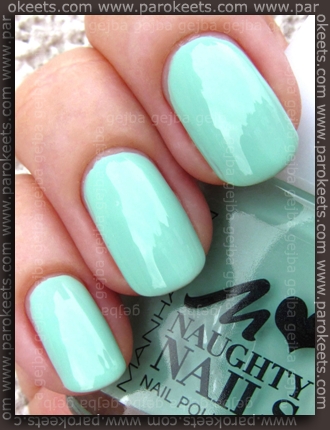 Manhattan Naughty Nails LE 81T Manhattan Naughty Nails LE 81T swatch by Parokeets