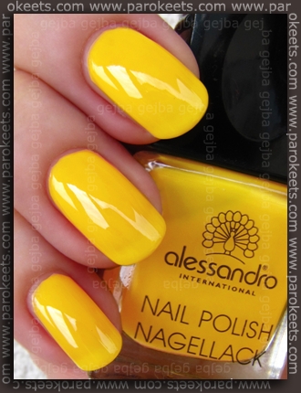 Alessandro - Sunshine Reggae (165) swatch by Parokeets