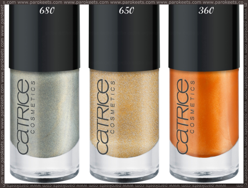Catrice: Ultimate Nail Lacquer 360, 650, 680 promo