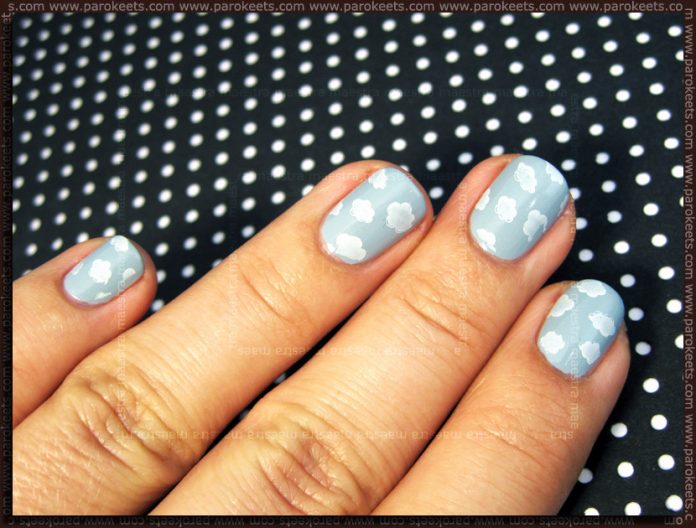Konadicure: Eyeko - Rain Polish for City Nails + Konad IP m79