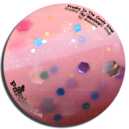 NOTD: Franky In The Candy Shop by Maestra Frankenpolish: Franky In The Candy Shop by Maestra