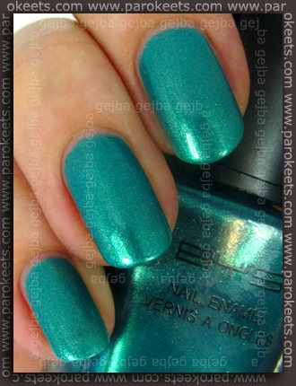 BYS - Green With Envy swatch by Parokeets