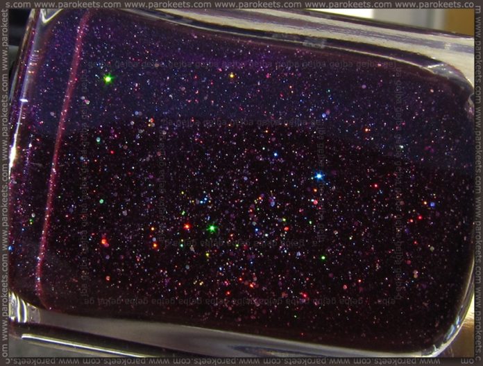 KIKO Viola Microglitter (no. 255) bottle