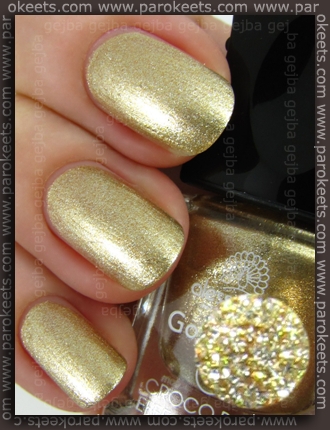 Alessandro Go Magic! - Croco Glam LE gold base Alessandro Go Magic! - Croco Glam LE gold base swatch