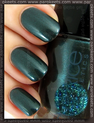 Catrice After Eight nail polish swatch by Parokeets