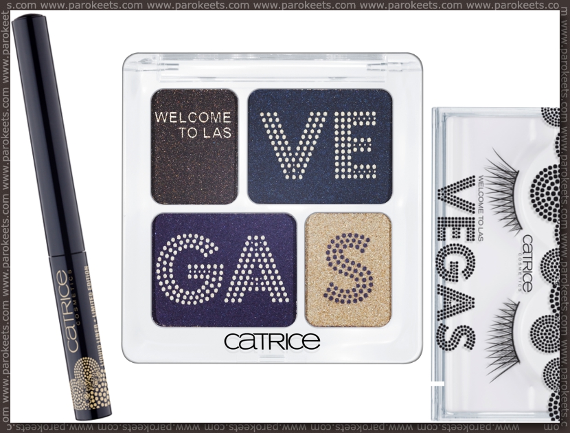 Preview Catrice Welcome to Las Vegas LE: palette, eyeliner, lashes