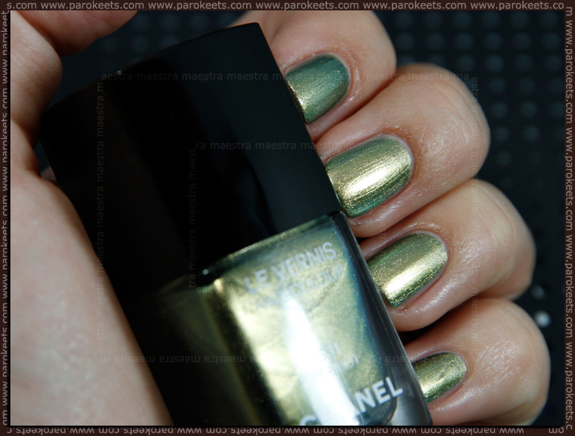 Chanel - Peridot (2 coats) Swatch: Chanel - Peridot (2 coats)