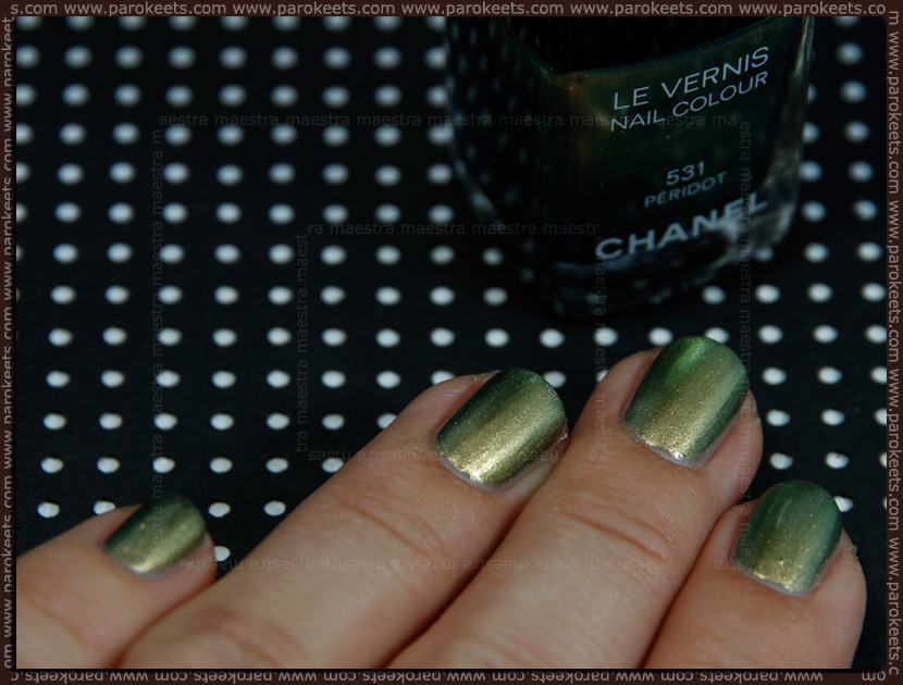 Chanel - Peridot (2 coats) Swatch: Chanel - Peridot (2 coats)