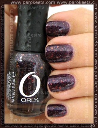 Swatch: Orly - Fowl Play (Birds Of Feather) - 2 coats