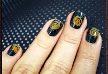 Buč(k)asta manikura za noč čarovnic 2011 Pumpkins Manicure for Halloween 2011 by Maestra