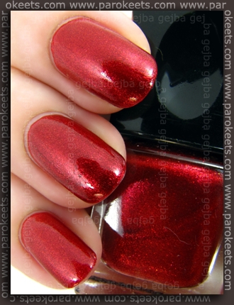 Alessandro Glam Session - Red Rebel Alessandro Glam Session - Red Rebel swatch