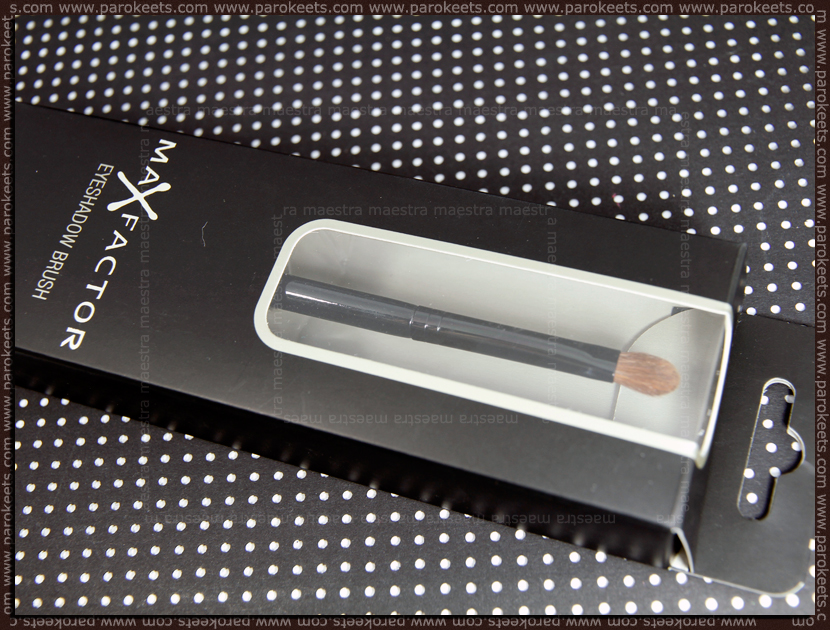 Max Factor - Eye Shadow Brush (review)