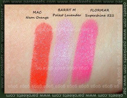 Unusual shade lipsticks