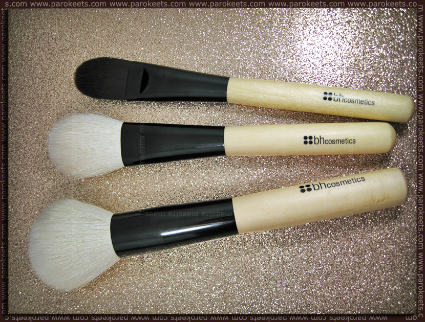Review: BH Cosmetics - 10 pcs Deluxe Makeup Brush Set (wood color)