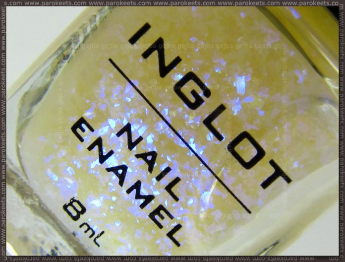 Inglot 204 nail polish bottle