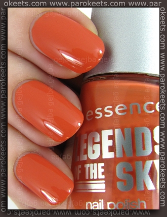 Essence Legends Of The Sky TE - No Better Way To Sky nail polish Essence Legends Of The Sky TE - No Better Way To Sky swatch