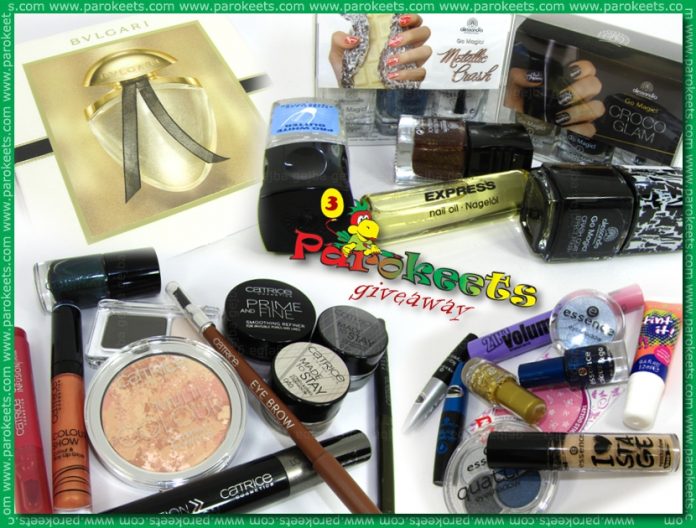 Parokeets blog - 3rd birthday giveaway