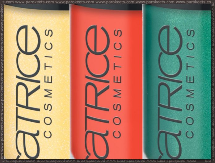 Catrice assortment change spring 2012 nail polish: 700, 690, 740