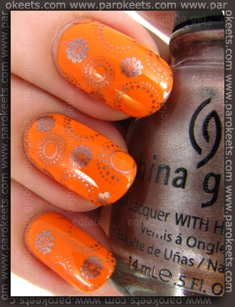 Avon Orange Creamsicle, China Glaze Robotika, fauxnad XL B IP Avon Orange Creamsicle, China Glaze Robotika, fauxnad XL B IP konadicure
