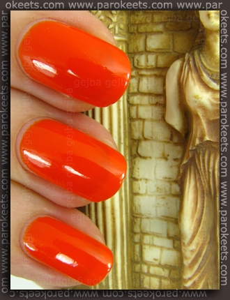Collistar Capri LE - Papaya nail polish Collistar Capri LE - Papaya nail polish