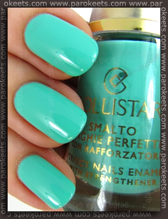 Collistar Capri LE - MintMilk nail polish Collistar Capri LE - MintMilk nail polish swatch