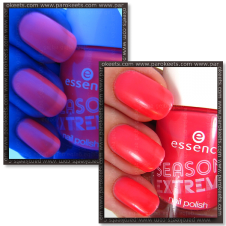 Essence Season Of Extremes: Bright Alert! neon nail polish