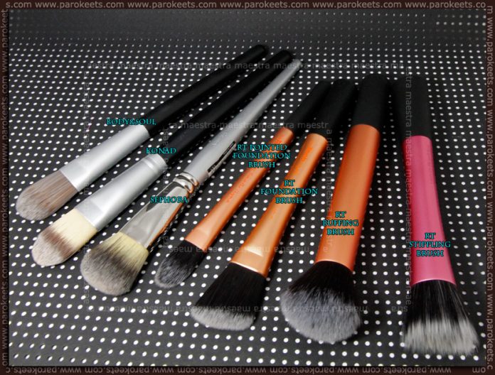 Foundation Brushes - review