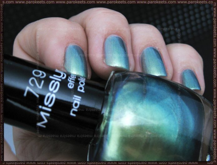 Swatch: Misslyn - Peacock LE: 729 - Leguan