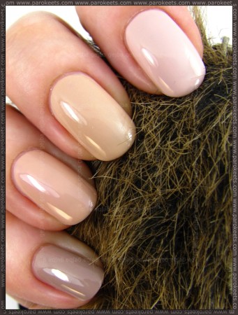 Essence Nude Glam nail polishes comparison Essence Nude Glam nail polishes comparison