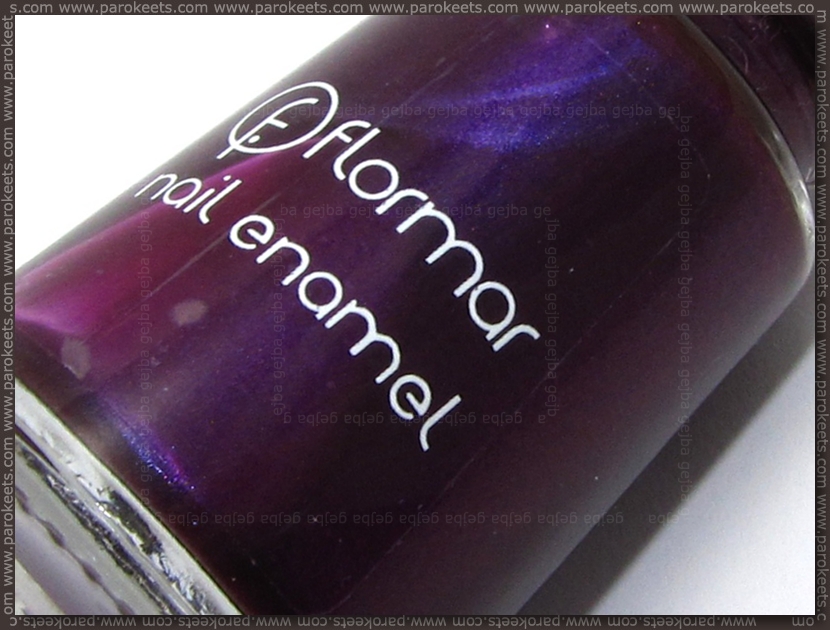 Flormar nail polish no. 411 bottle