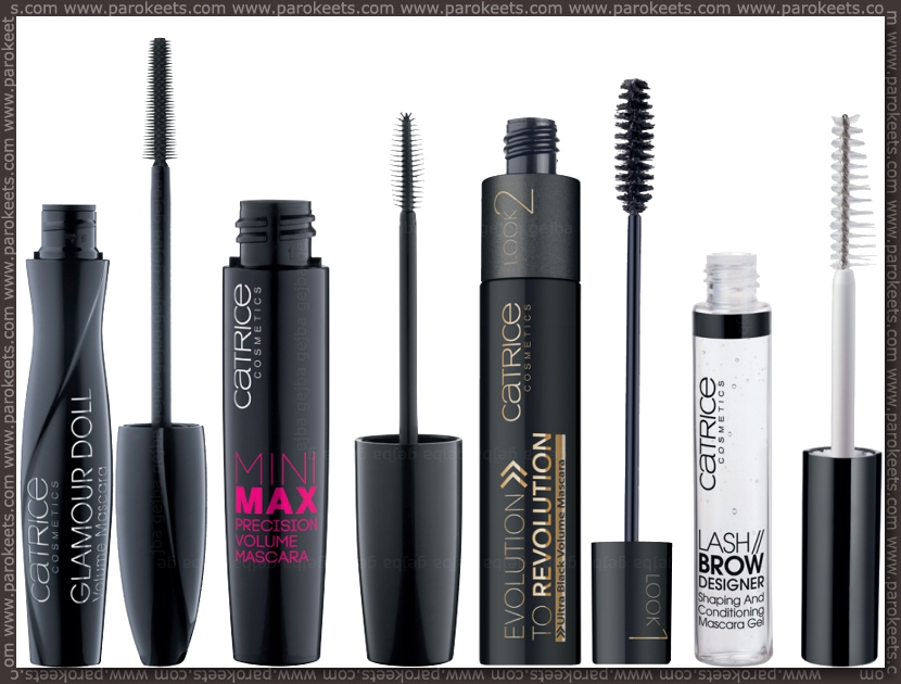 Catrice new products fall 2012 - mascaras, lash brow designer