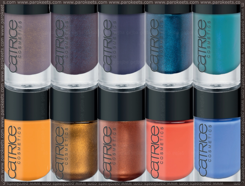 Catrice new products fall 2011 - nail polishes