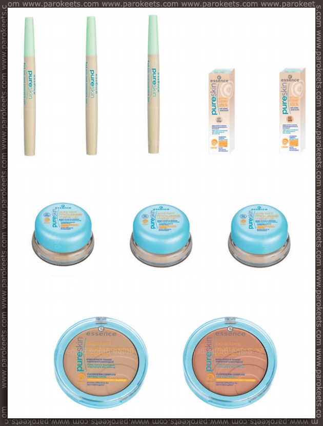 Essence going away products - fall 2012 - Pure Skin